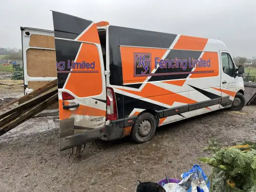 Click Here To Enlarge This Photo Of Charity Fencing Installation